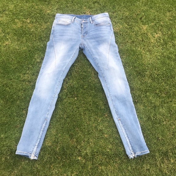 “m n m l” stretch denim jeans - Picture 3 of 4